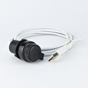 USB SOCKET 2.0 ROUND PIZZATO