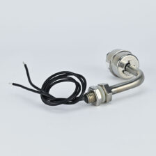 SS304 FLOAT LEVEL SWITCH 90 DEGREE SINGLE VERTICAL THREAD: 10MM FLOAT DIA : 28MM LENGTH 50MM TEMPERATURE: 20?150°C SPST NO KDMF80SL KAIDI
