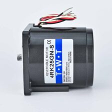 REVERSIBLE MOTOR 25W 220V SINGLE PHASE 4PLOES 50/60Hz TWT