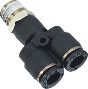 PUSHIN Y THREADED 1/2" X 10 MM CONEK