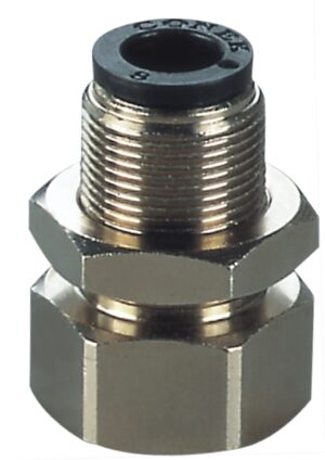 BULK HEAD 3/8"X 10 MM FEMALE CONEK