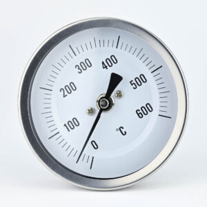 SS INDUSTRIAL CRIMPED RING MODEL 2320 DIA 3" 0 TO 60 DEG C BACK CONNECTION AND THREAD IS 1/2" STEM SIZE 8MM X 150MM FIMA