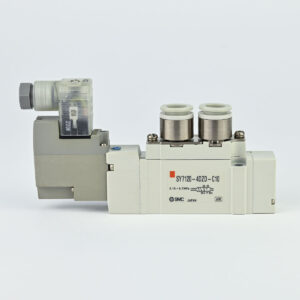 SOLENOID VALVE 5/2 WAY VALVE 220 VAC 10 OD SY7120 4DZD C10 SMC