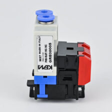 MINI PNEUMATIC AND ELECTRICAL VALVE 4MM PNEUMATIC NC+NC ELECTRICAL KPM