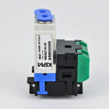 MINI PNEUMATIC AND ELECTRICAL VALVE 4MM PNEUMATIC NC+NO ELECTRICAL KPM