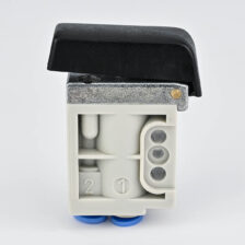 PUSH LEVER DIRECT PILOT SPRING RETURN 4MM BOTTOM PORT NC KPM