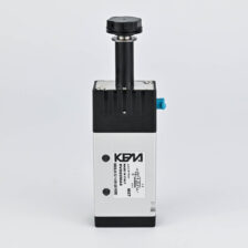 5/2 SINGLE SOLENOID VALVE 1/4" EXTERNAL PILOT KPM
