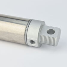 ISO 6432 DOUBLE ACTING MINI CYLINDER DIA 40X 100 MM NON MAGNETIC PISTON CPT