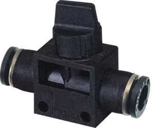 PUSHIN ON/OFF VALVE 4 MM CONEK