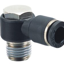 UNIVERSAL ELBOW THREADED 1/2" X 10 MM CONEK