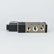 SOLENOID VALVE SINGLE 5/2 1/2" WITH 220 VAC COIL & ADAPTOR CPT